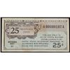 Image 2 : Military Payment Certificate (MPC) Rare Series 461 25c Grades xf