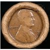 Image 2 : Mixed small cents 1c orig shotgun roll, 1916-s Wheat Cent, 1893 Indian Cent other end, McDonalds Wra