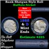 Image 1 : Buffalo Nickel Shotgun Roll in Old Bank Style 'Bell Telephone'  Wrapper 1925 & d Mint Ends
