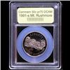 Image 2 : Proof 1991-S Mount Rushmore Modern Commem Half Dollar 50c Graded GEM++ Proof Deep Cameo By USCG