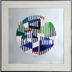 Yaacov Agam, OP Art Serigraph