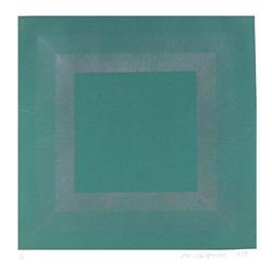 Richard Anuszkiewicz, Winter Suite, OP Art Etching