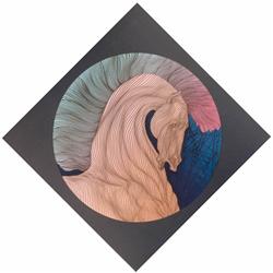 Guillaume Azoulay, Le Cavalier, Serigraph