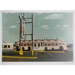 John Baeder, Yankee Clipper, Diner Serigraph