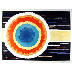 Chezan, Abstract Aquatint Etching