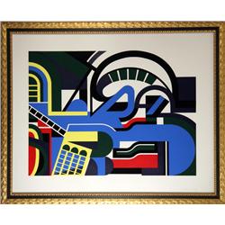 Jean Dewasne, Abstract Serigraph