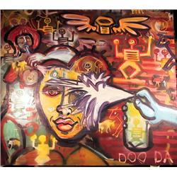 Edward Higgins, Grafitti Painting 1986