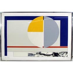 Budd Hopkins, Abstract Serigraph