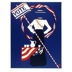 Robert Indiana, Vote, Serigraph