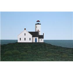 Theodore Jeremenko, Lighthouse, Silkscreen