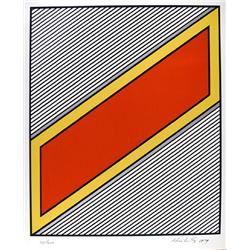 Nicholas Krushenick, Silver Image, Serigraph