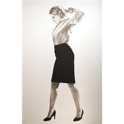Robert Longo, Cindy, Lithograph