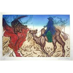 Malcolm Morley, Fallacies of Enoch, Aquatint Etching