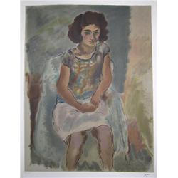 Jules Pascin, Nana, Lithograph