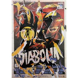 Mimmo Rotella, Diabolik, Serigraph