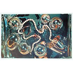 Joyce Skillman, String of Pearls, Serigraph