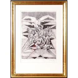 Jacques Villon, l'Agile, Lithograph