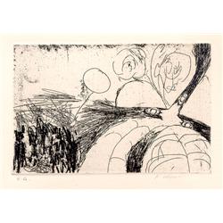 Robert Whitman, Etching 1963