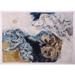 Yehuda Yordan, Abstract Carborundum Etching