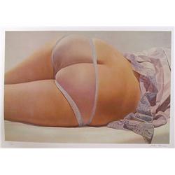 John Kacere, Poodle Panties, Lithograph