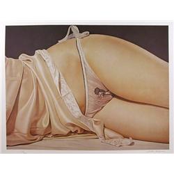 John Kacere, Diane in Panties, Lithograph