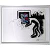 Image 1 : Mark Kostabi, Drawing with Collage