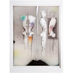 Paul Wunderlich, Homo-Sum, Lithograph