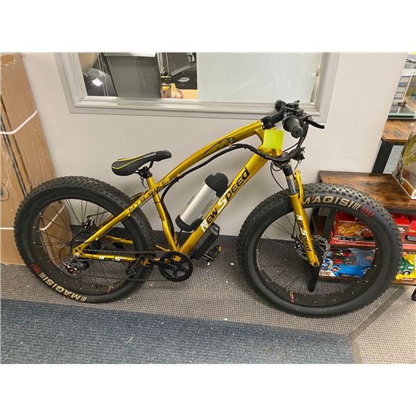 New Speed Ebike - Mountain Bike with Battery Pack and Charger - 48V with Shimano Parts - Brand New