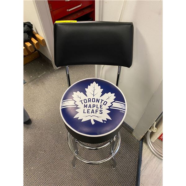 Toronto Maple Leafs Bar Stool - stool height 31in - top of back 41in