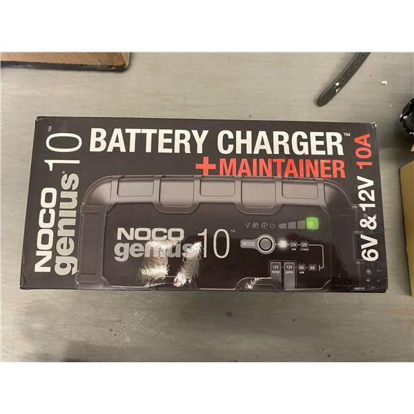 NOCO Genius 10 - Battery Charger & Maintainer - 6 & 12 V