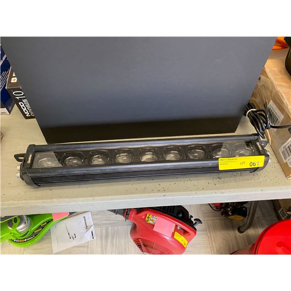 Omega LED Light with Bracket - missing wiring plug - approx. 21in long plus harness