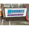 Image 1 : HENDRIX HOCKEY PAVIION Sign from the Hockey Show - with Power - approx. 90in x 13 1/2in x 56in