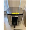 Image 1 : Kitcher Air Fryer - Stainless Steel & Black