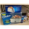 Image 1 : Oster - 22Qt SelfBasting Roaster Oven, 4-Slice Long Slot Toaster and Belgium Waffle Maker