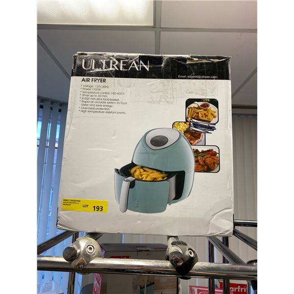 Ultrean Air Fryer - 1700 Watt, 8.5 Quart - Retro Green
