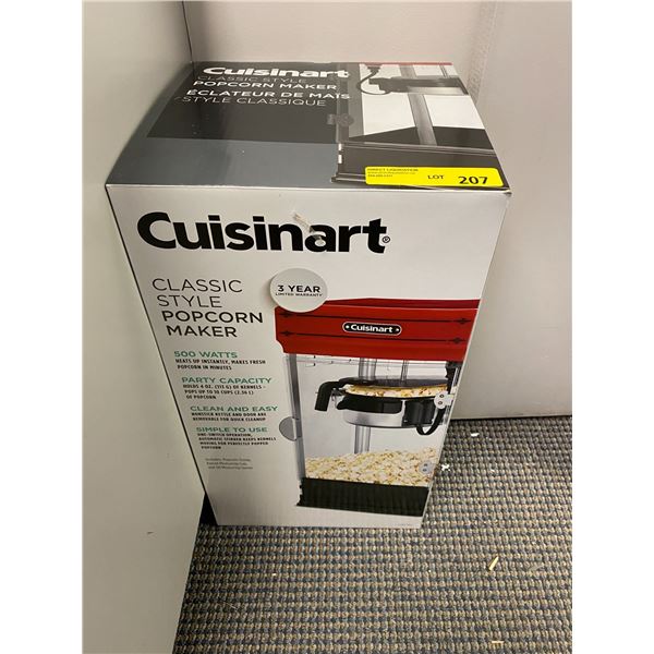Cuisinart - Classic Style Popcorn Maker - 500 Watts - Party Size