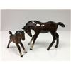 Image 2 : Beswick England - two playing horses - Excellent Condition - largest is approx. 4 1/2in tall