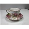 Image 9 : Royal Albert - Blossom Time - group lot of tea and coffee cups, cream & Sugar, Salt & Pepper and som
