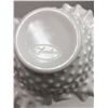 Image 6 : Fenton Hobnail Milk Glass - 6 pieces - Excellent Condition - Basket, bowls & vases