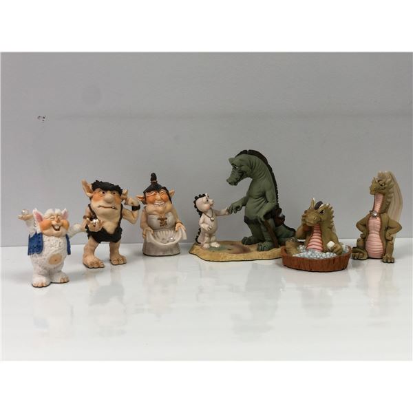 Krystonia Collection - group of 6 miniatures - all in excellent condition