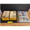 Image 1 : Group Lot of Baseball Cards - Large Binder and two Boxes that hold approx. 800 cards