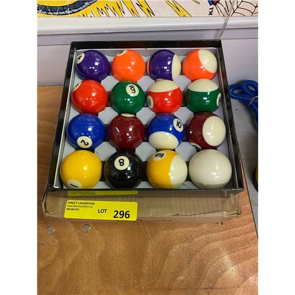 Billiards Balls - Set of 16 - New in Box by GoSports