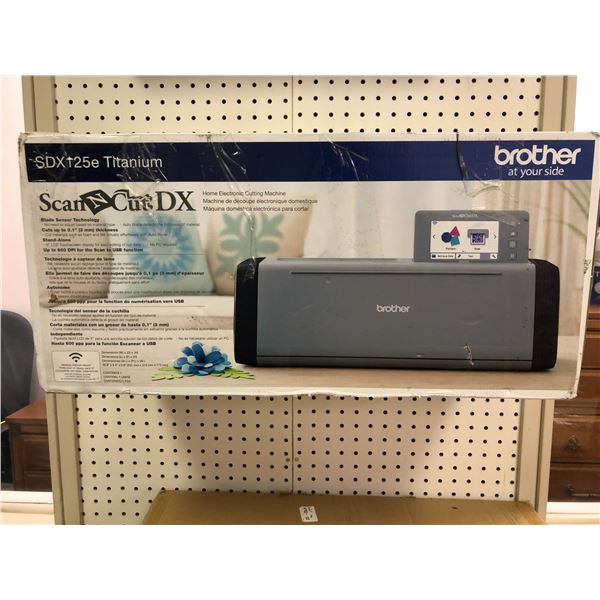Brother ScanNCut SDX125e Titanium - Home Electronic Cutting Machine
