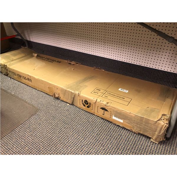 Television Stand Model S002-YX150-RR - Rustic Brown