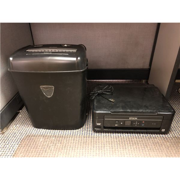 EPSON Printer Expression Home and Aurora AS1015CD Paper Shredder