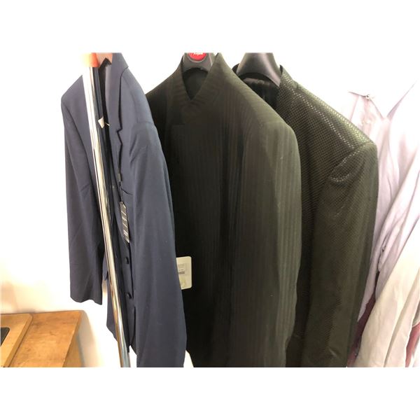 Three Men's Suits - Giovanni Testi, Alfani & Ragvso (Movie Set Clothing bust all still have original