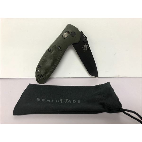 BenchFade Folding Knife with pouch - Mel Pardue Design - 154 cm