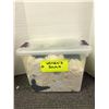 Image 1 : Two Plastic Bins of Dress Shields