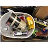 Image 3 : Extra Large Box (40in x 28 1/2in x 24in) Household Items Parts Bin (some great pieces and some with