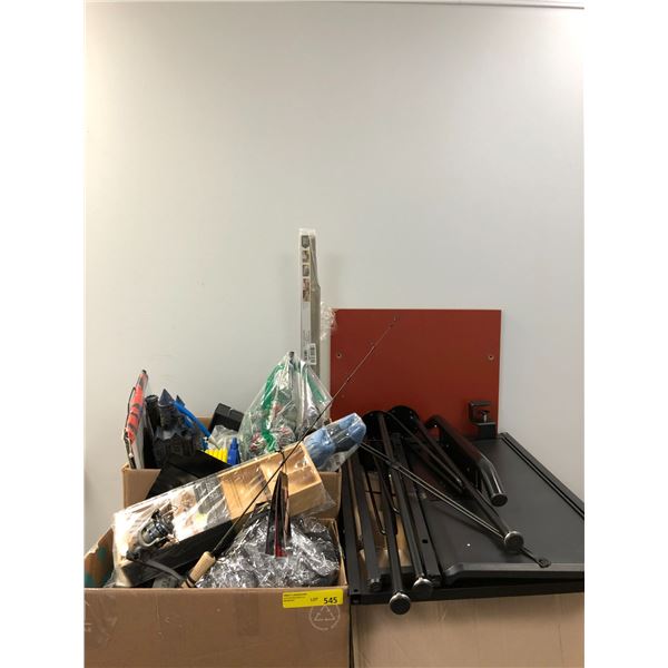 Group Lot of Three boxes of Misc. Household Items Parts Bin (some great pieces and some with slight